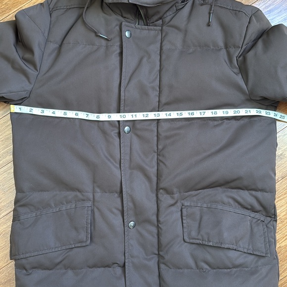 BOSS / HIGO BOSS Brown Puffer Jacket Real Down sz 48 - Picture 2 of 13